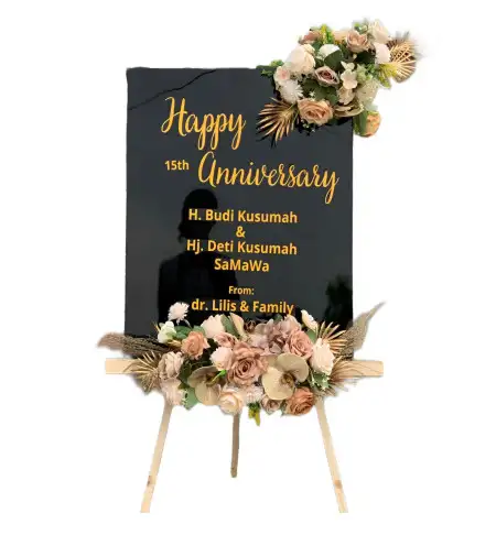 Papan Bunga Akrilik Gereja Tiberias